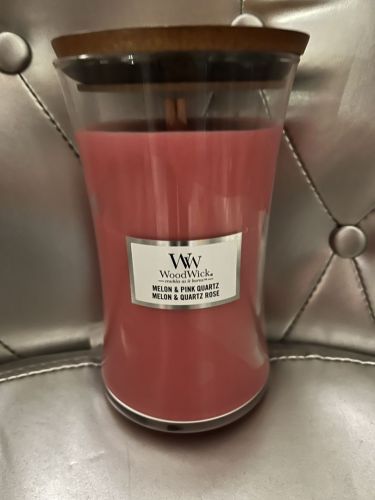 Woodwick - Melon pink quartz