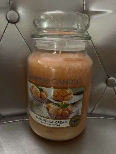 Svíčky vonné kulaté 623 g - Mango ice cream