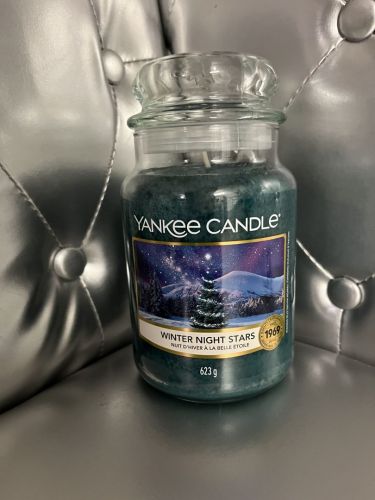 Svíčky vonné kulaté 623 g - Winter night stars